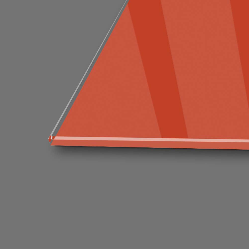 Abstract Geometric Creatures Glass Wall Art