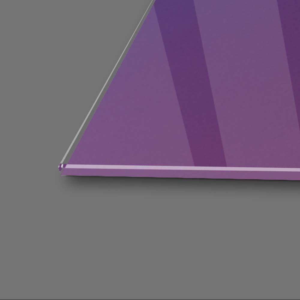 Abstract Geometric Deer Glass Wall Art