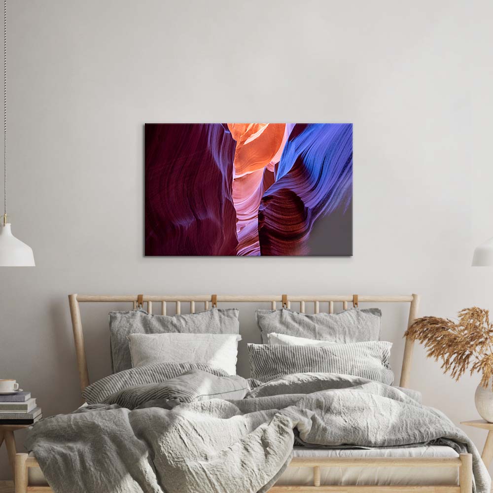 Antelope Canyon, Arizona 4 Glass Wall Art