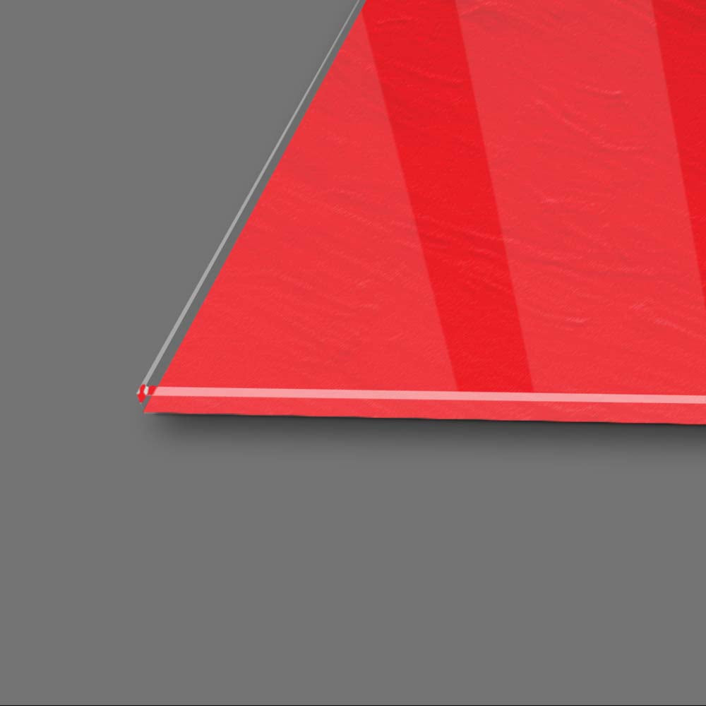 Contrasting Cubism 2 Glass Wall Art