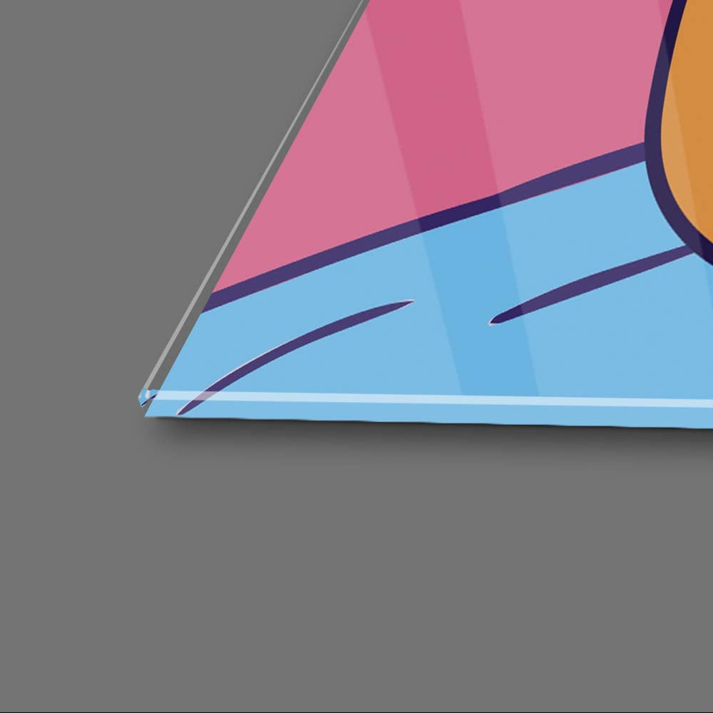 Crypto Buddies Glass Wall Art