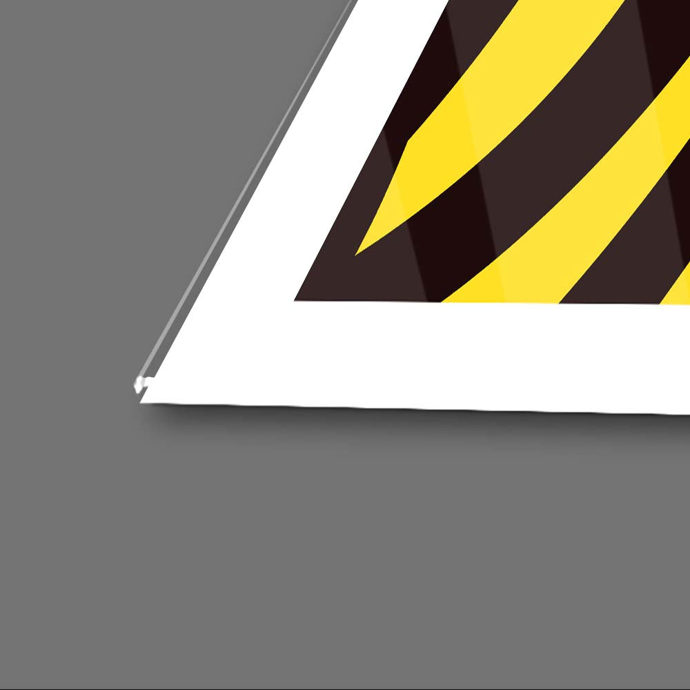 Deal With It Glass Wall Art