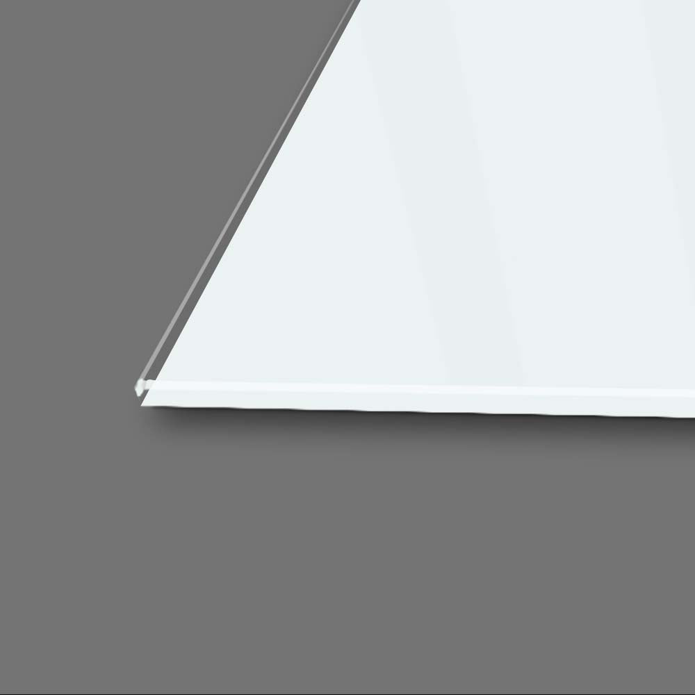 Geometric Female Portrait Glass Wall Art