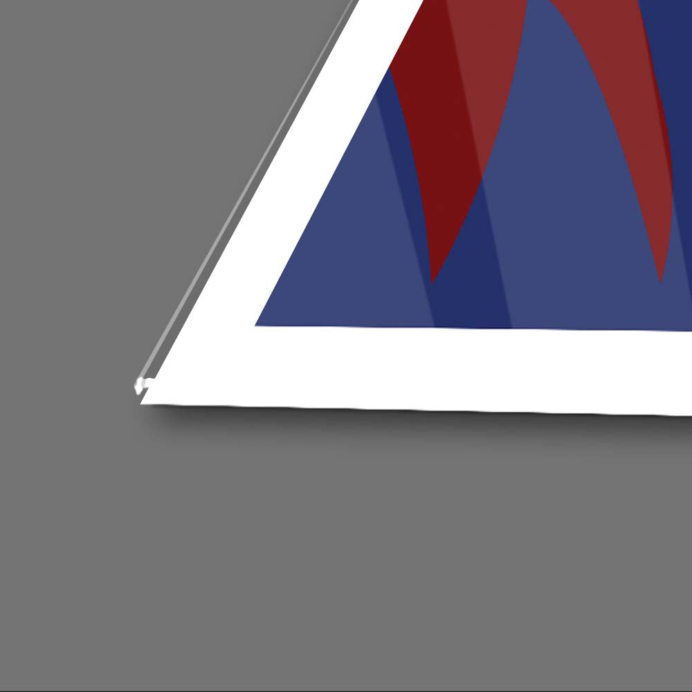 Ha Ha Ha Retro Glass Wall Art