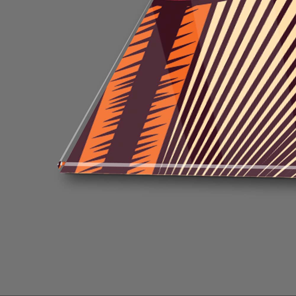 Musical Fill Glass Wall Art