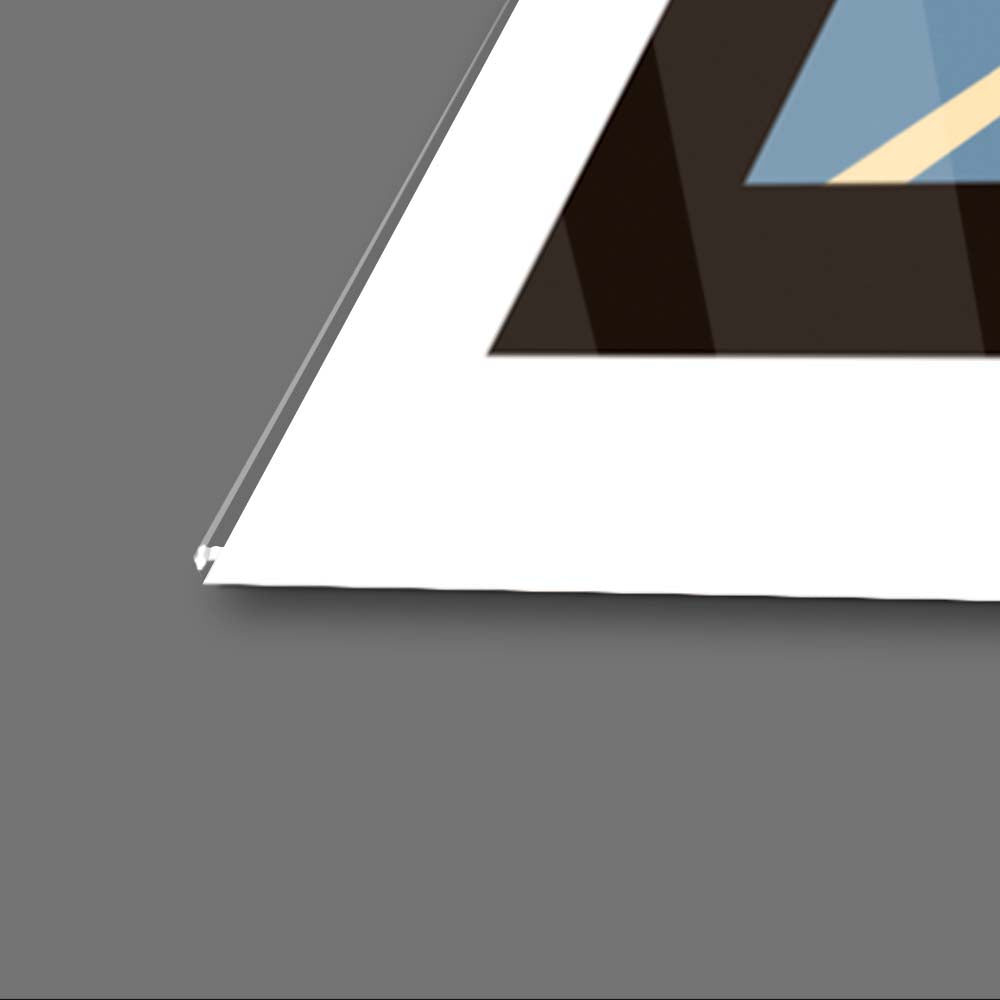 Not So Fast, Honey Retro Glass Wall Art