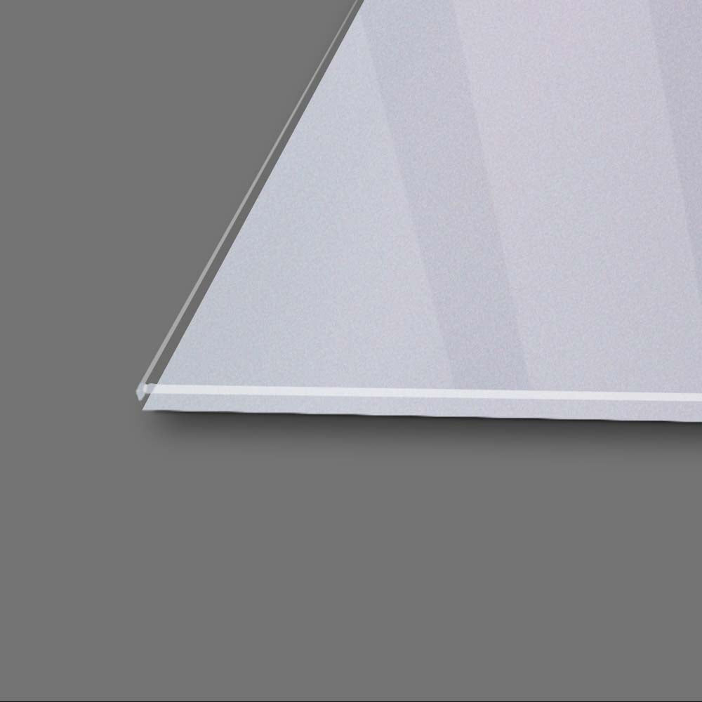 Pastel 3D Clouds 3 Glass Wall Art