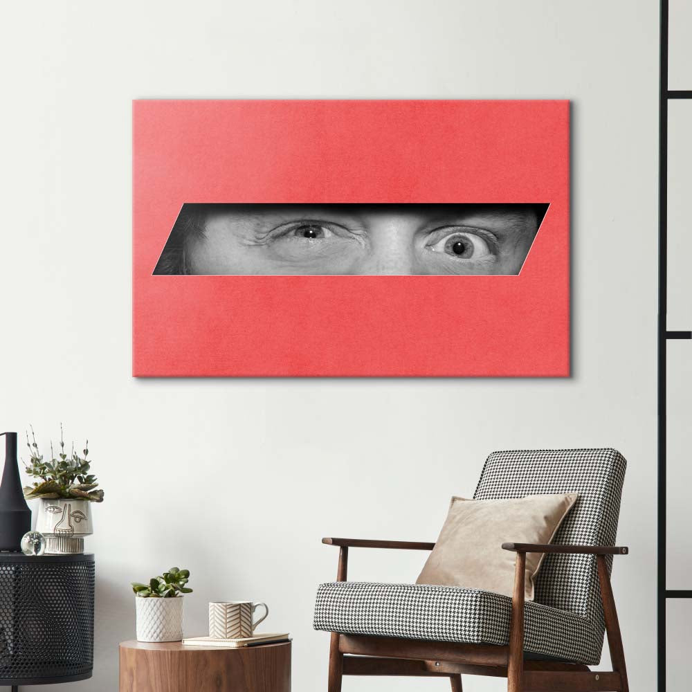 Peek-a-boo Glass Wall Art