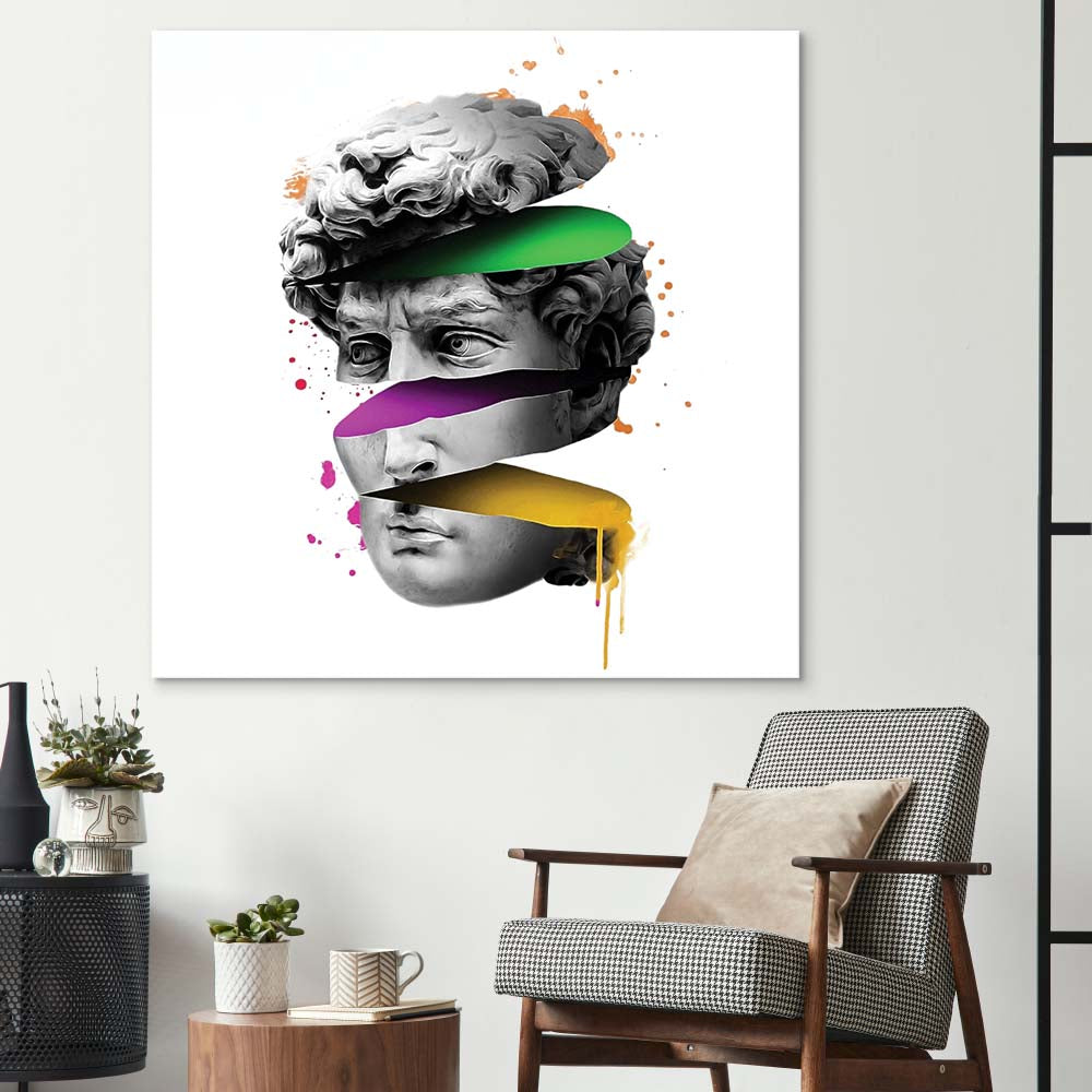 Pop Art David Glass Wall Art