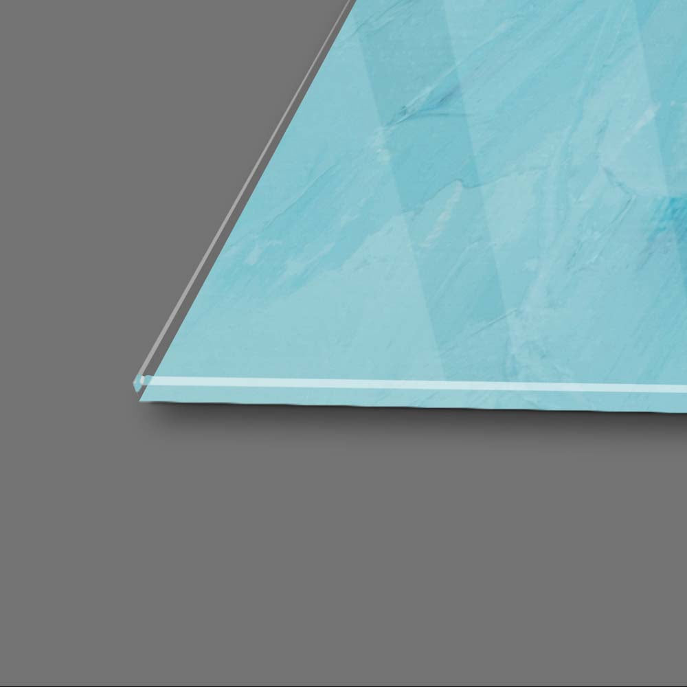 Puppy Dog Eyes Glass Wall Art