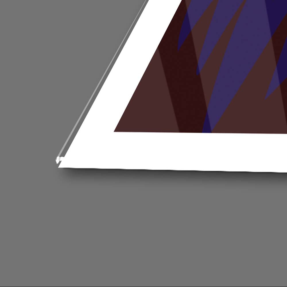 Retro Phone Call Glass Wall Art