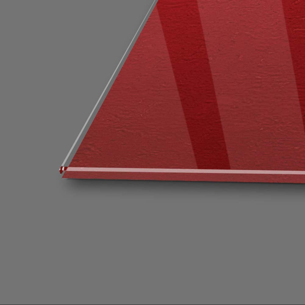 Stacking Cubist Glass Wall Art