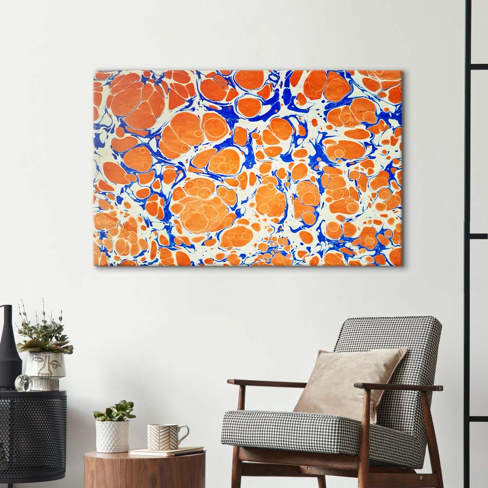 Traditional Turkish Marble Glass Wall Art