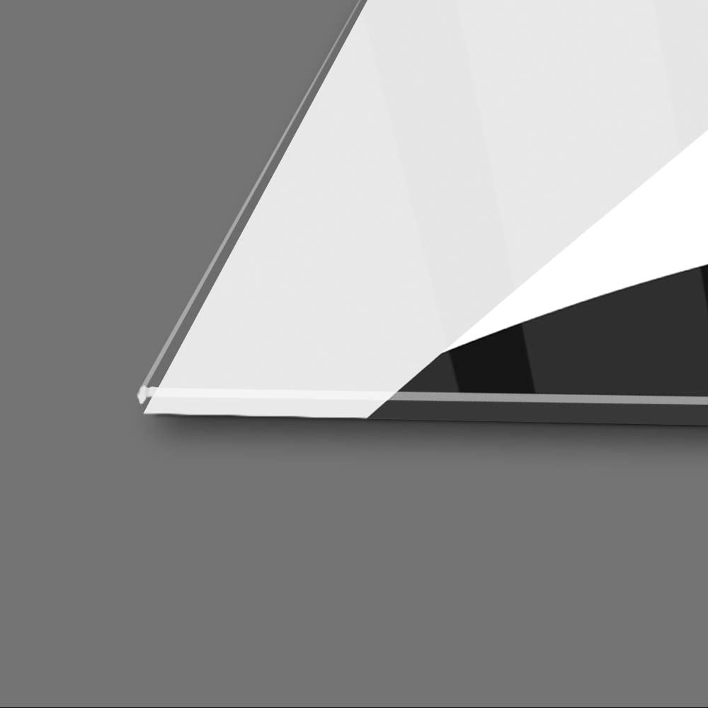 Vandalised Greek Statue 4 Glass Wall Art