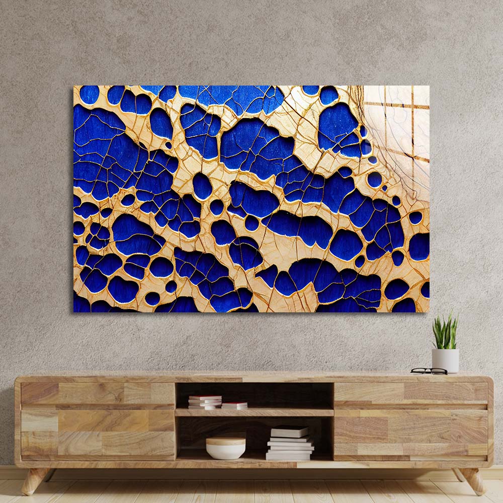 Wood and Resin Glass Wall Art
