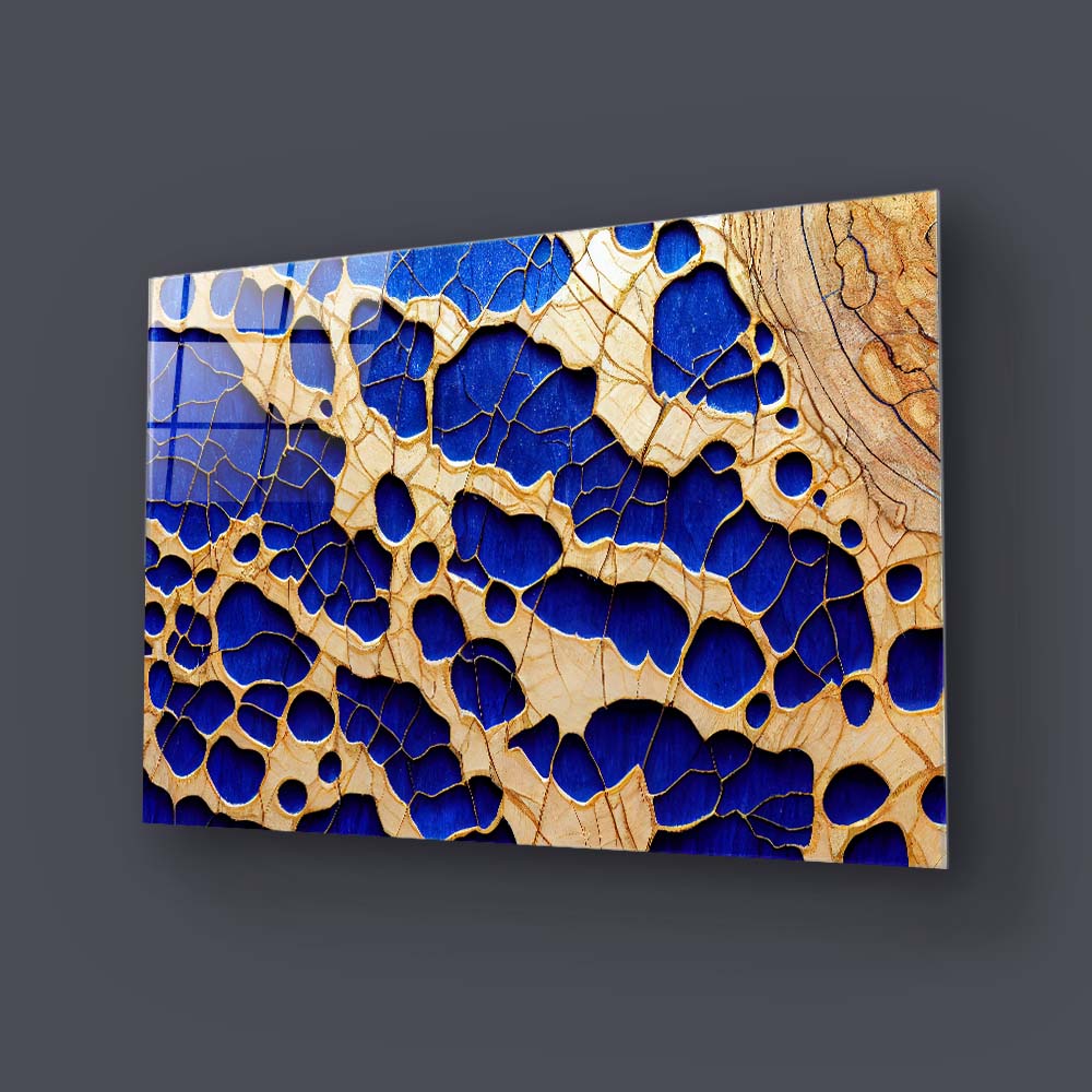 Wood and Resin Glass Wall Art