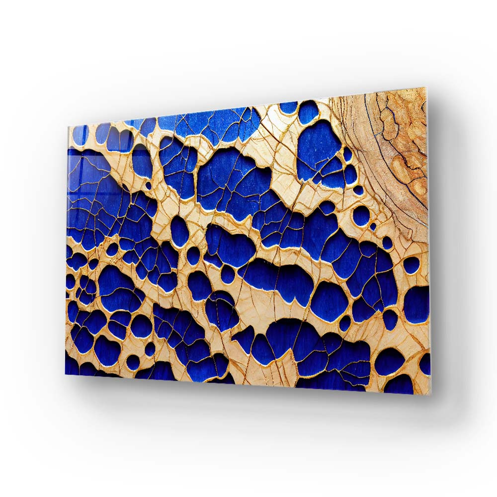 Wood and Resin Glass Wall Art