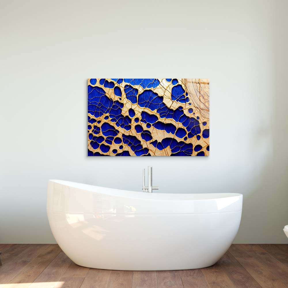 Wood and Resin Glass Wall Art