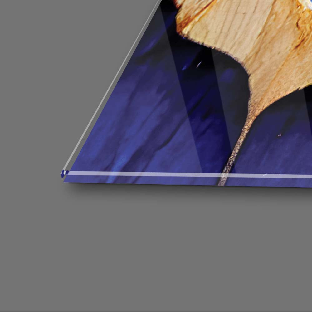 Wood and Resin Glass Wall Art