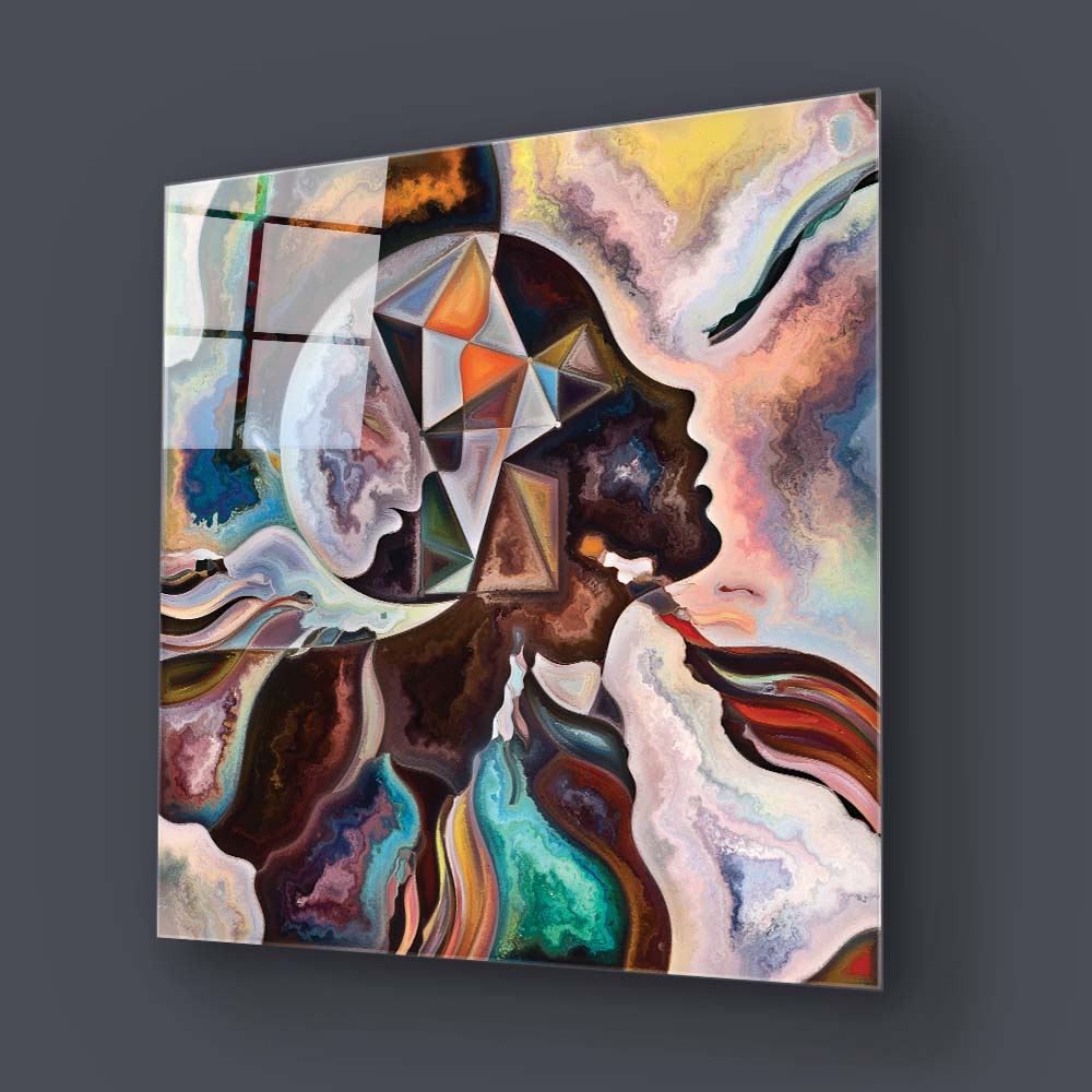 Absorbing Glass Wall Art