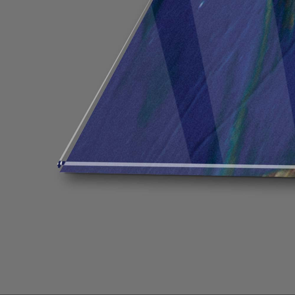 Abstract Art Colourful Oil Painting Glass Wall Art