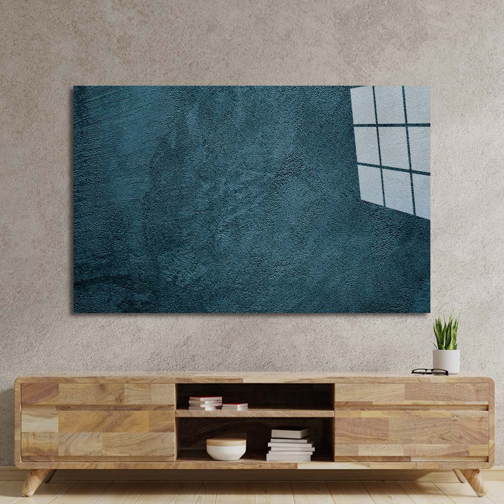 Abstract Grunge Wall Texture Glass Wall Art