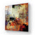 Abstract Volcanic Colours Glass Wall Art