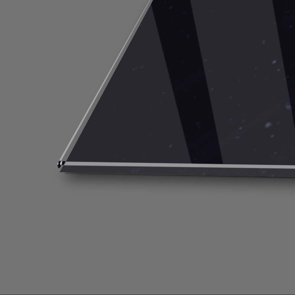 Astronaut on the Moon Glass Wall Art