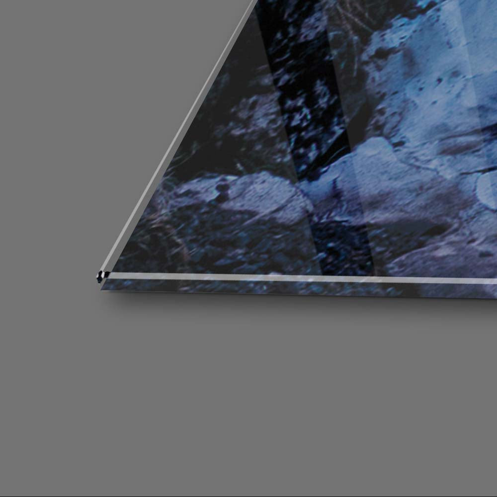 Aurora Borealis Northern Lights Landscape Glass Wall Art