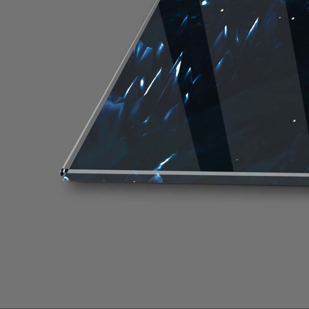 Black Hole Glass Wall Art