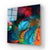 Colourful Leaves Glass Wall Art