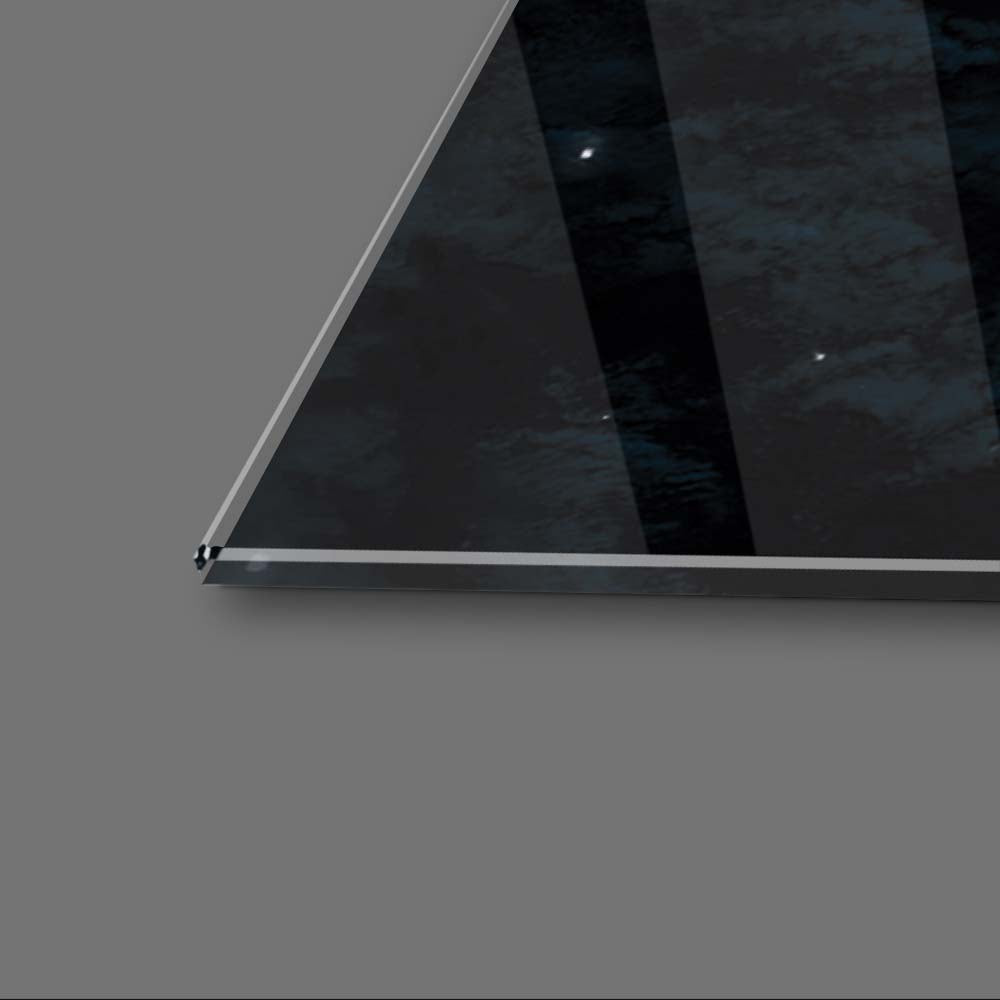 Dying Planet Glass Wall Art