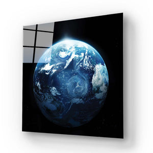 Earth Glass Wall Art