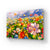 Flowers Monet Meadow Glass Wall Art