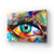 Fluorit Conceptual Abstract Picture Eye Glass Wall Art