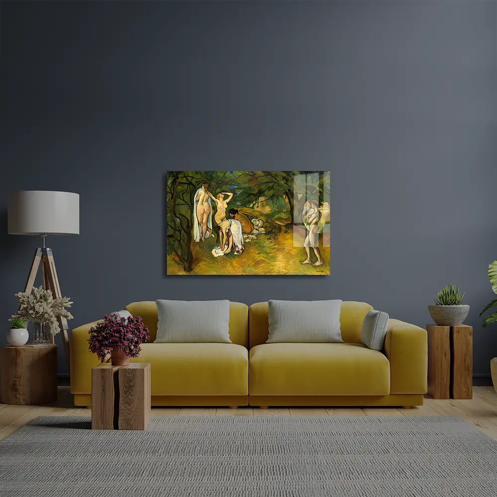 Joy Life Suzanne Valadon 1911 French Glass Wall Art