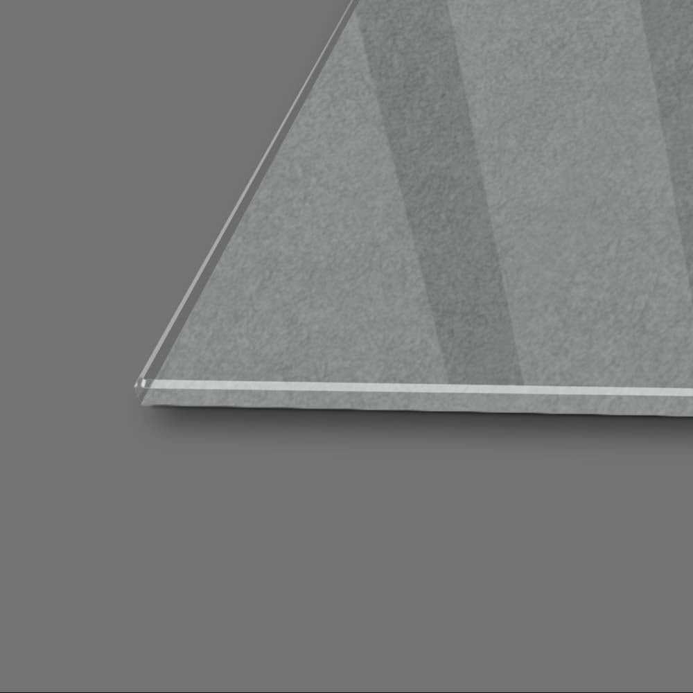 Lonely Optical Illusion Glass Wall Art