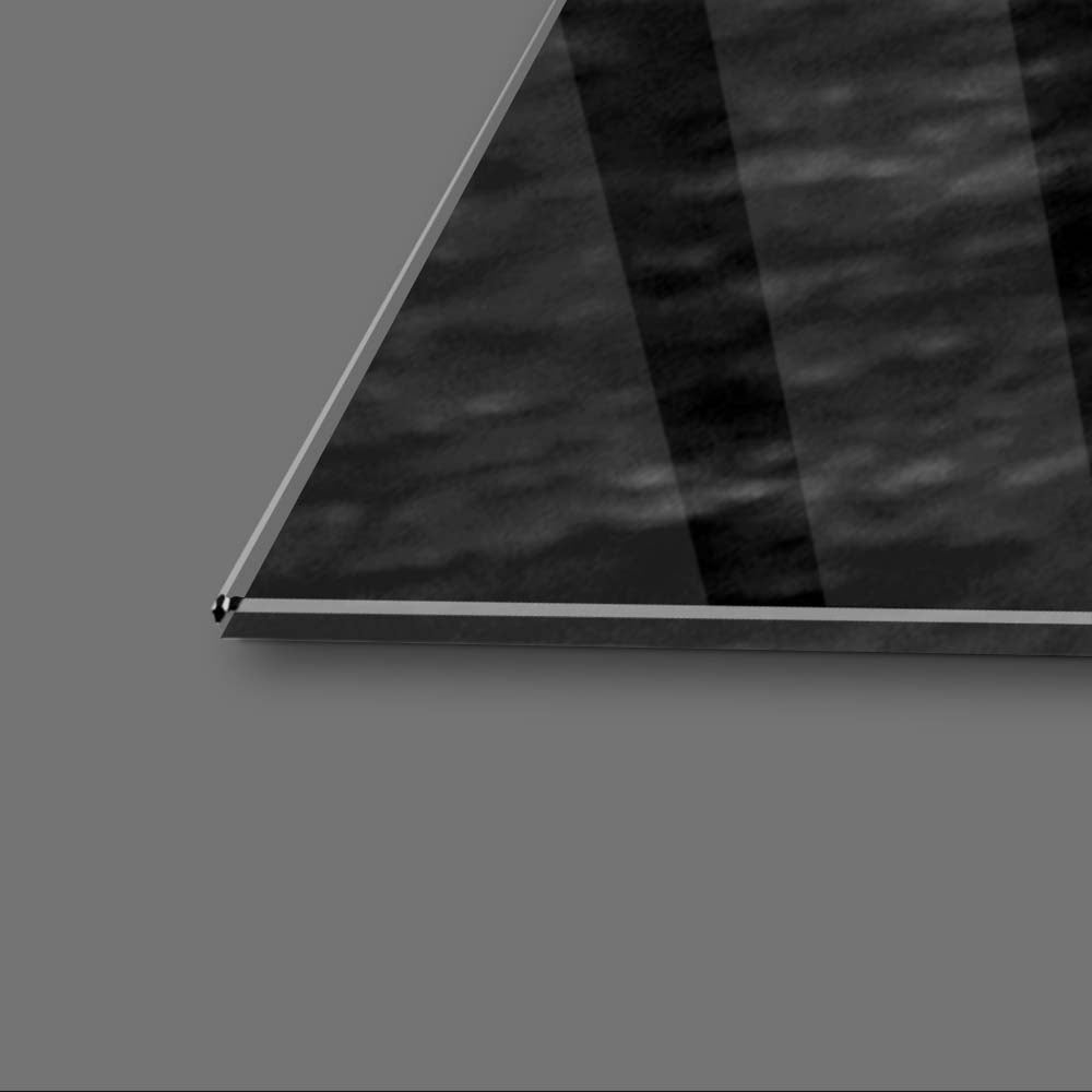 Manhattan, New York Night View Glass Wall Art