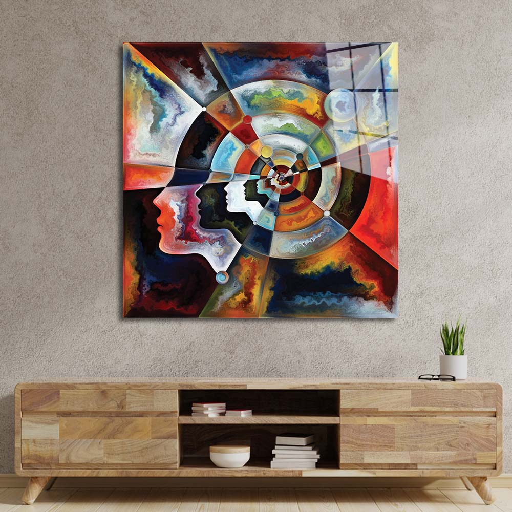 Mind Expansion Glass Wall Art