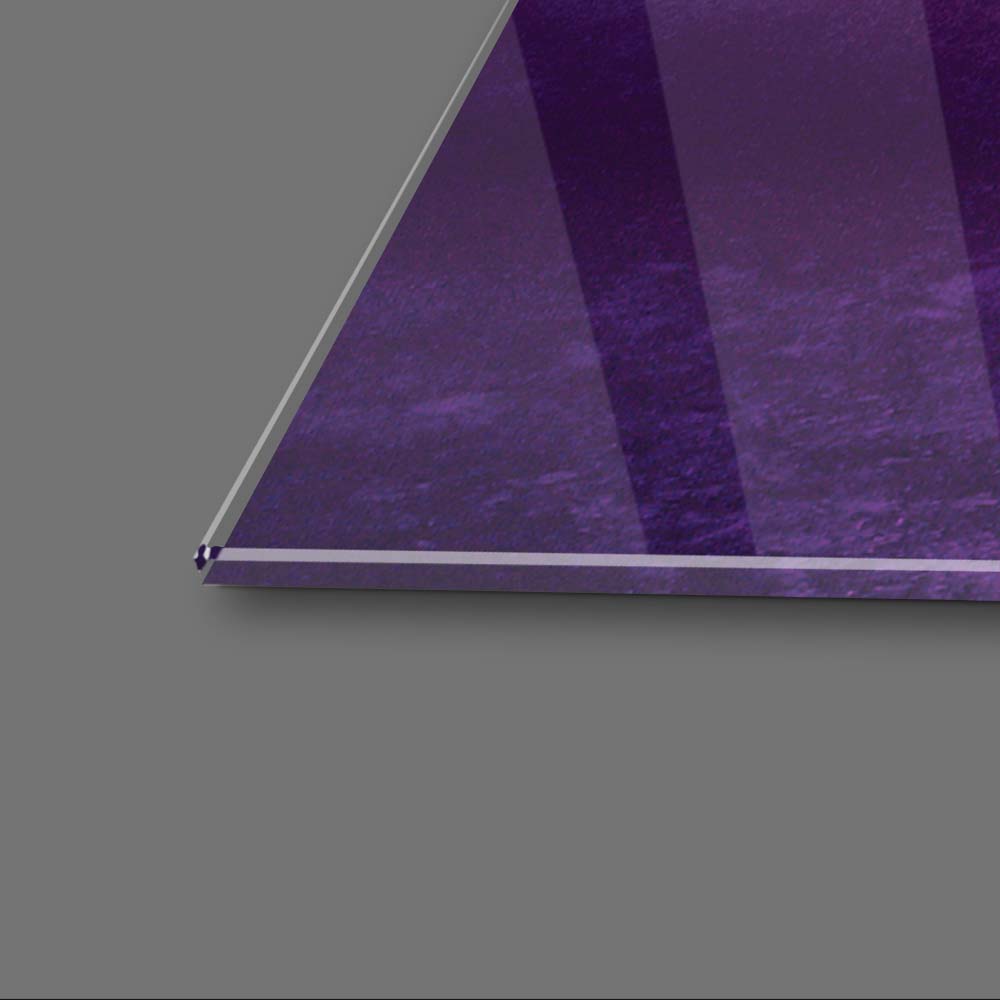 Neon Bubbles Glass Wall Art