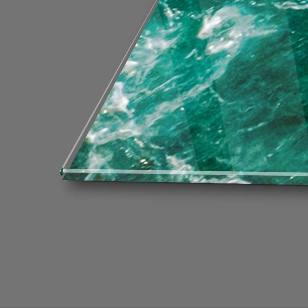 Ocean Wave Glass Wall Art