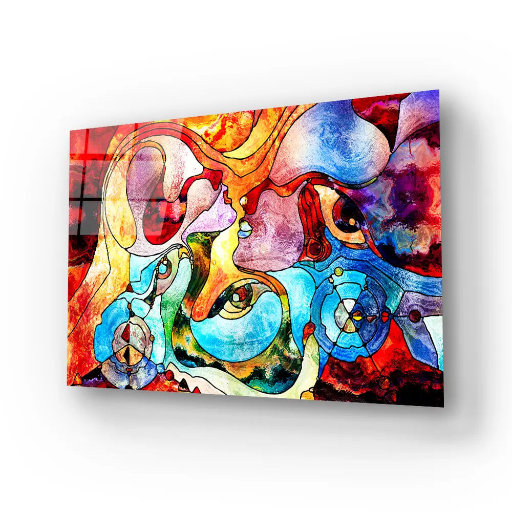 Stained Glass Forever Series Glass Wall Art