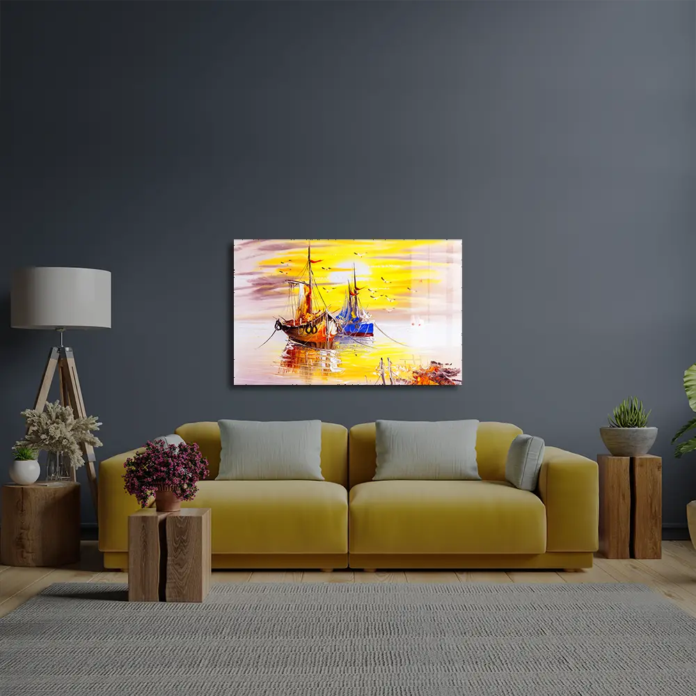 Venice Italy Glass Wall Art