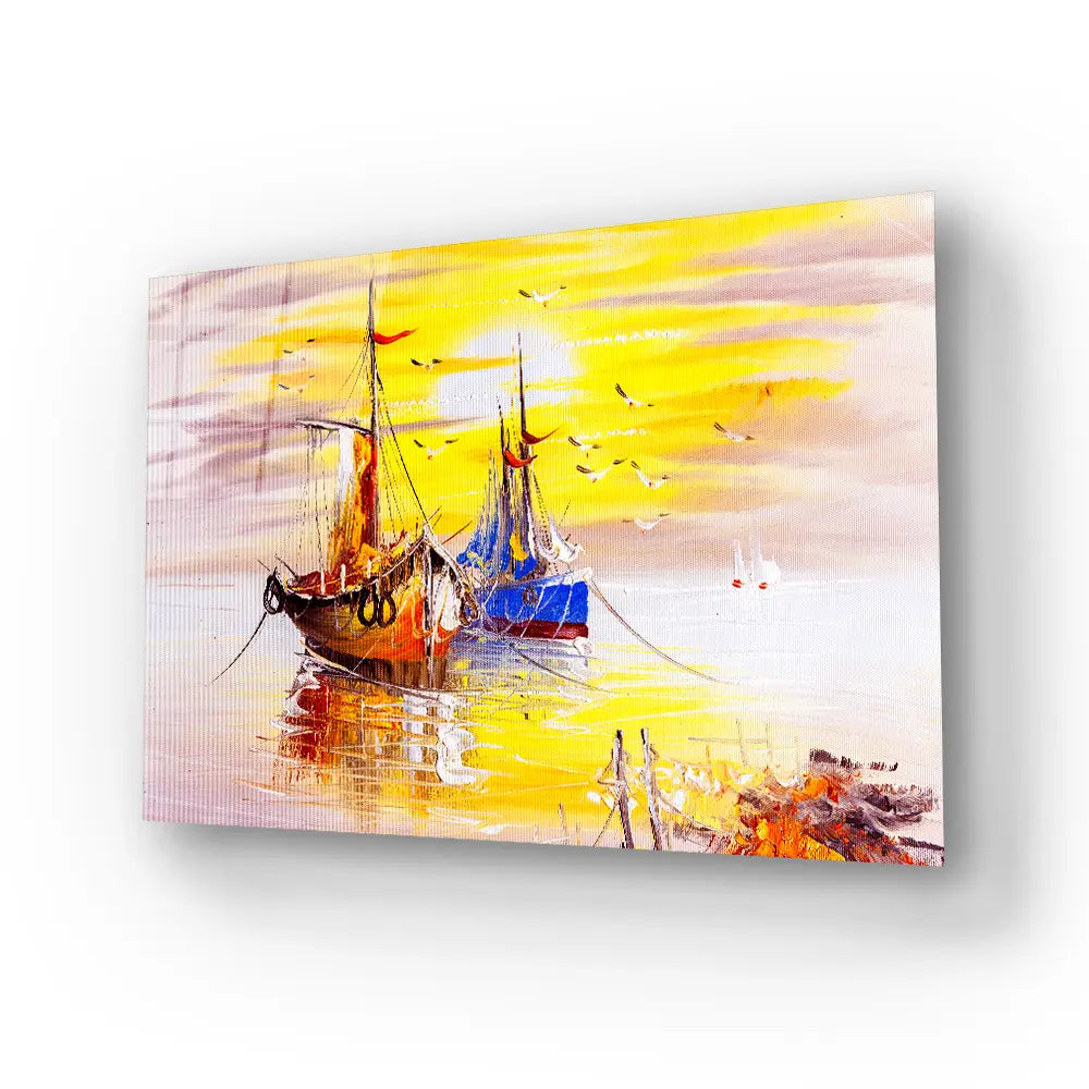 Venice Italy Glass Wall Art