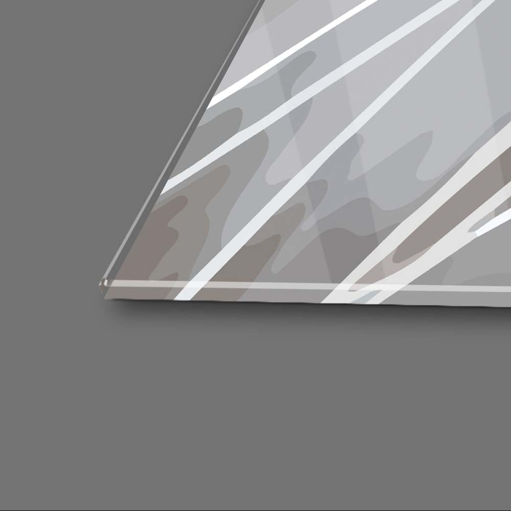 White Tiger Glass Wall Art